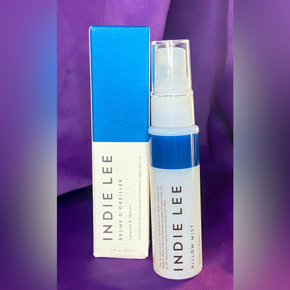 Indie Lee - Pillow Mist “Lavender & Vetiver” 1oz/30ml.